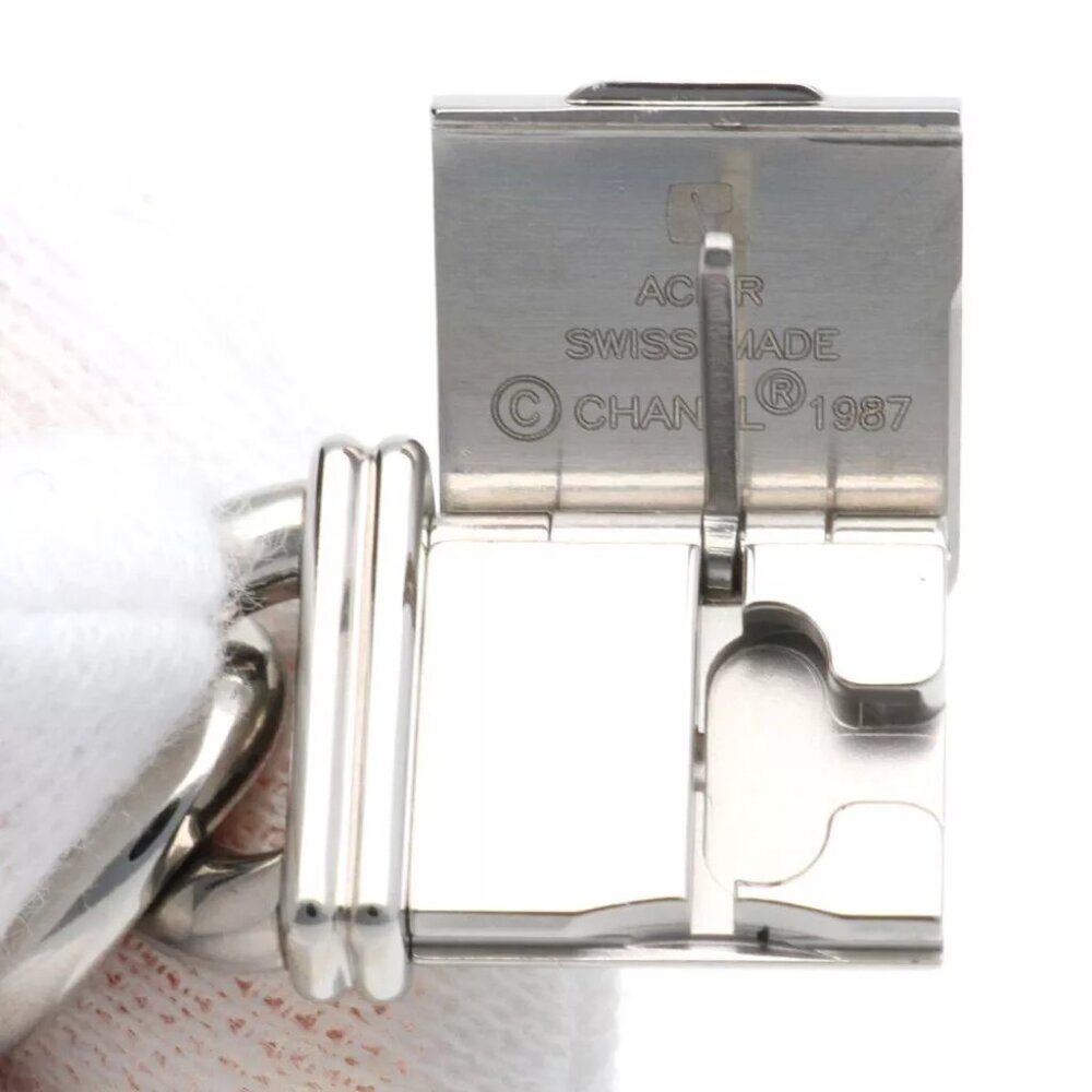 CHANEL Premiere M Watches H0452-M Stainless Steel Chain Elegant Bracelet used - Picture 9 of 11